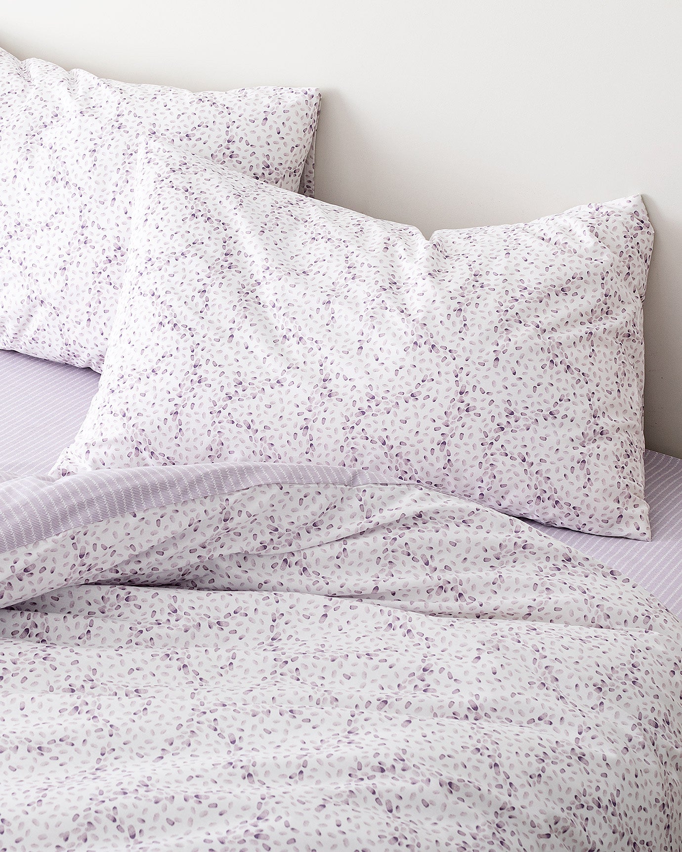 Octave Single Size Fitted Duvet Cover Set - Ranforce Patterned - Madame Coco JO
