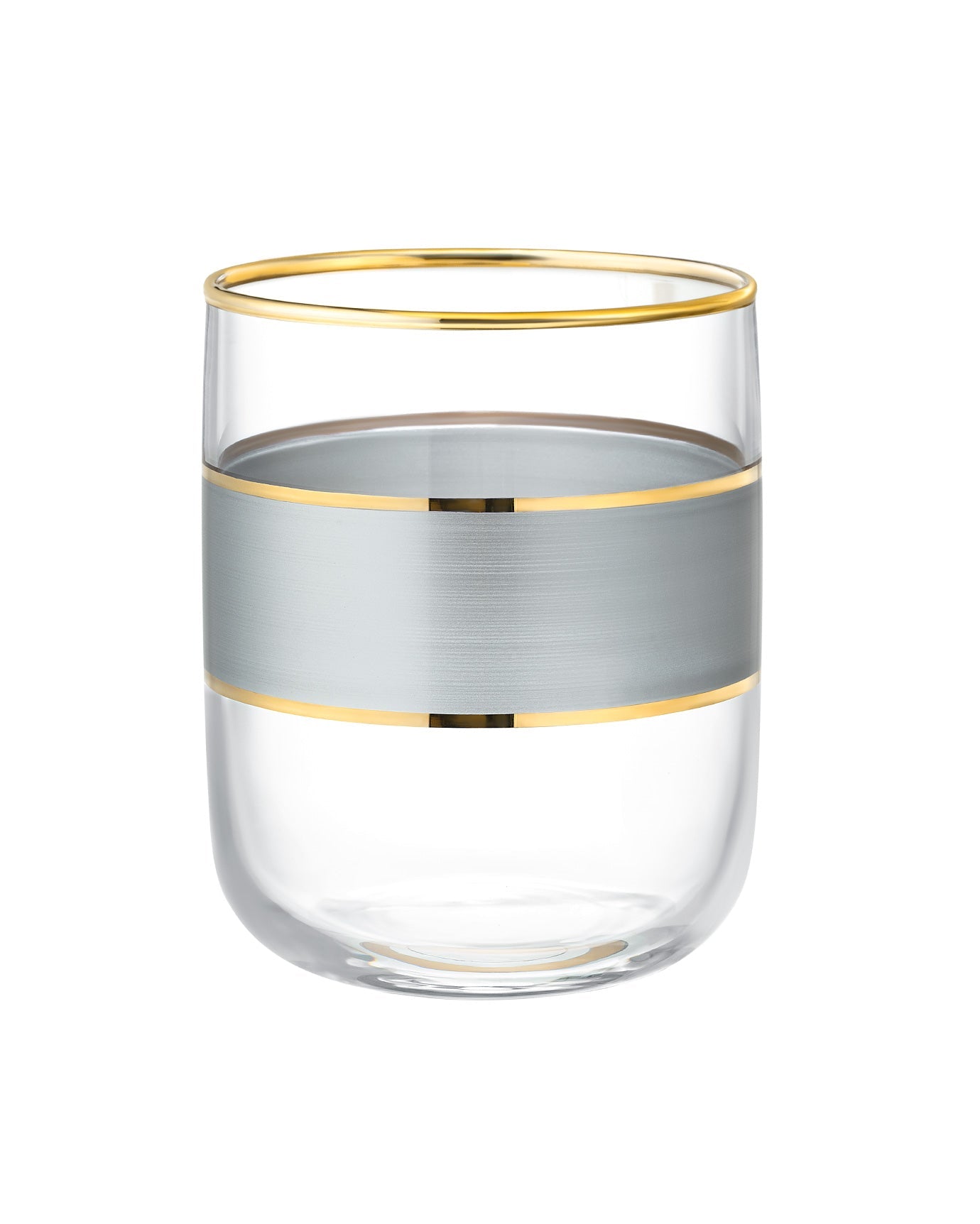 Musette - Heike Platinium 4-piece Water Glass Set - 270ml - Madame Coco JO