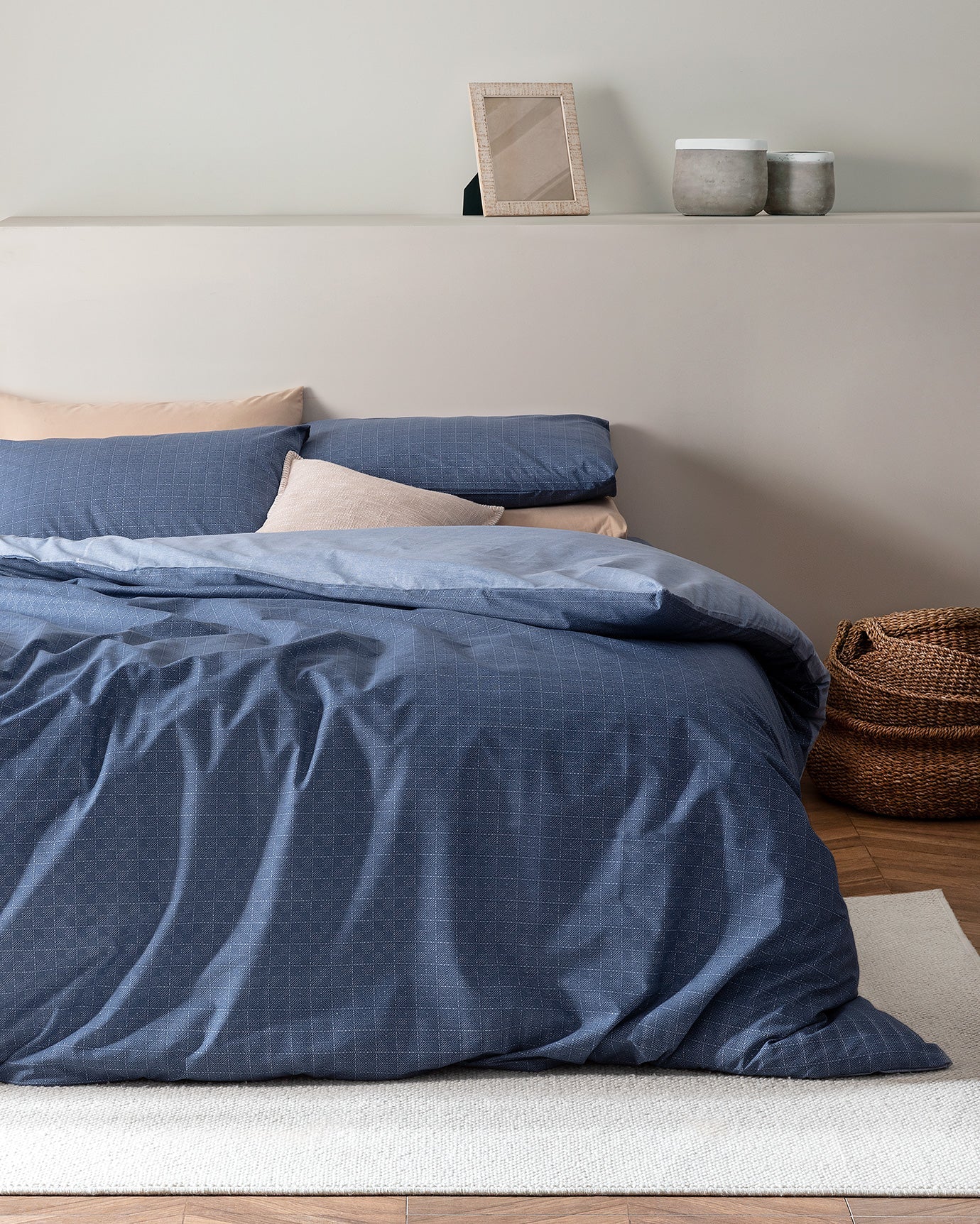 Odette  King Size Duvet Cover Set - Ranforce Patterned - Madame Coco JO