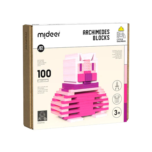 Mideer City Blocks – Pink