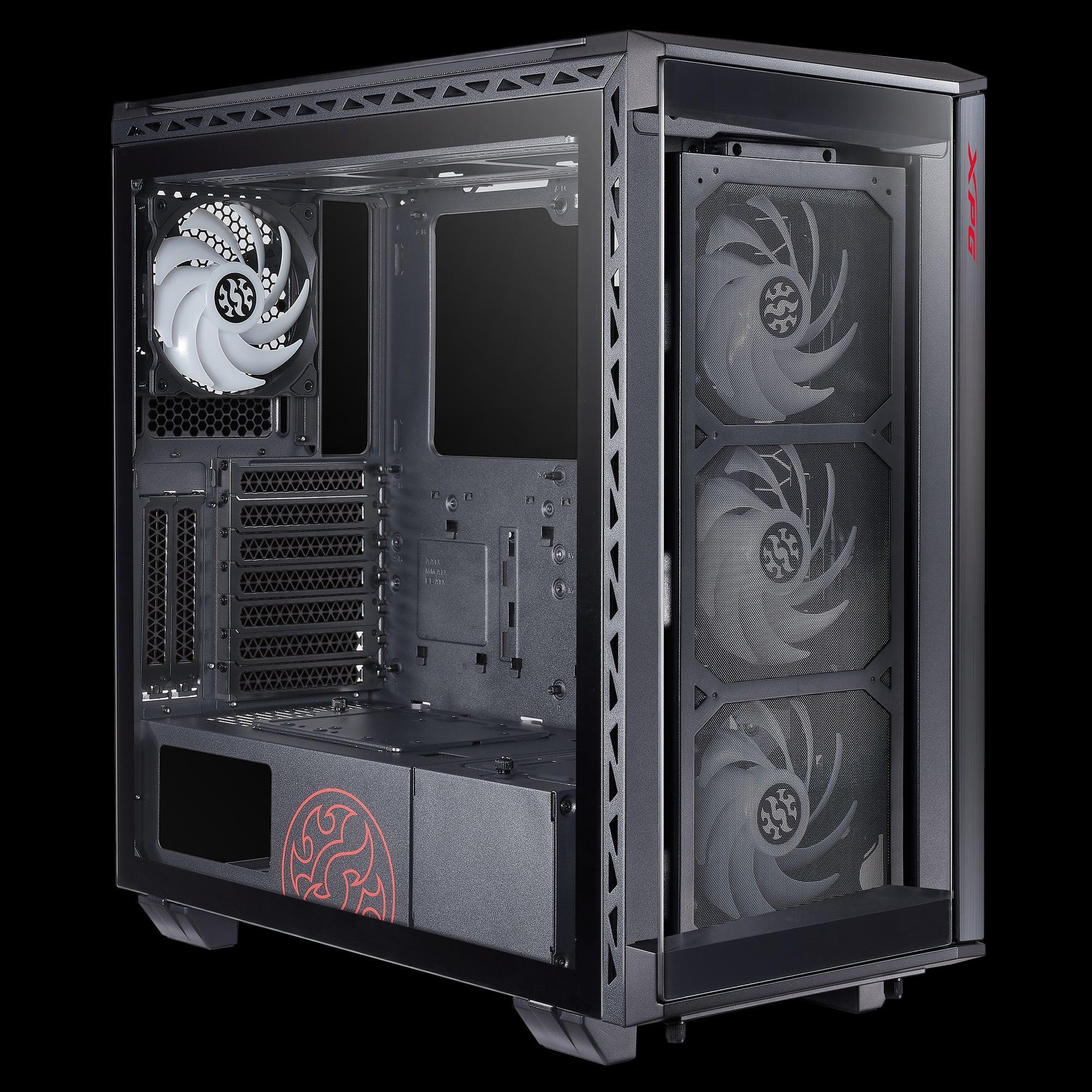 XPG BATTLECRUISER Super Mid- Tower PC Chassis(BLACK)