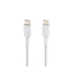 Belkin Braided USB-C to USB-C Cable 60W (1m / 2 packs) CAB004bt1MWH2PK