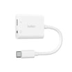 Belkin 3.5mm Audio + USB-C Charge Adapter NPA004btBK / NPA004btWH - White