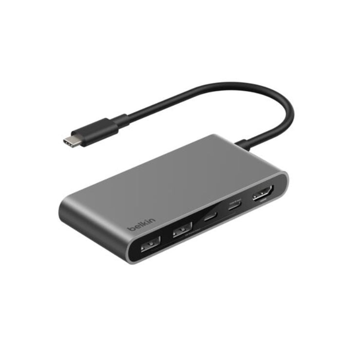 Belkin 5-Port USB-C Hub with Dual USB-C Ports AVC022HQSJY