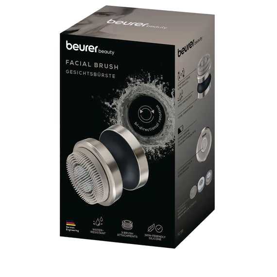 Beurer  Facial Cleansing Brush - Waterproof Dual Rotating Brush