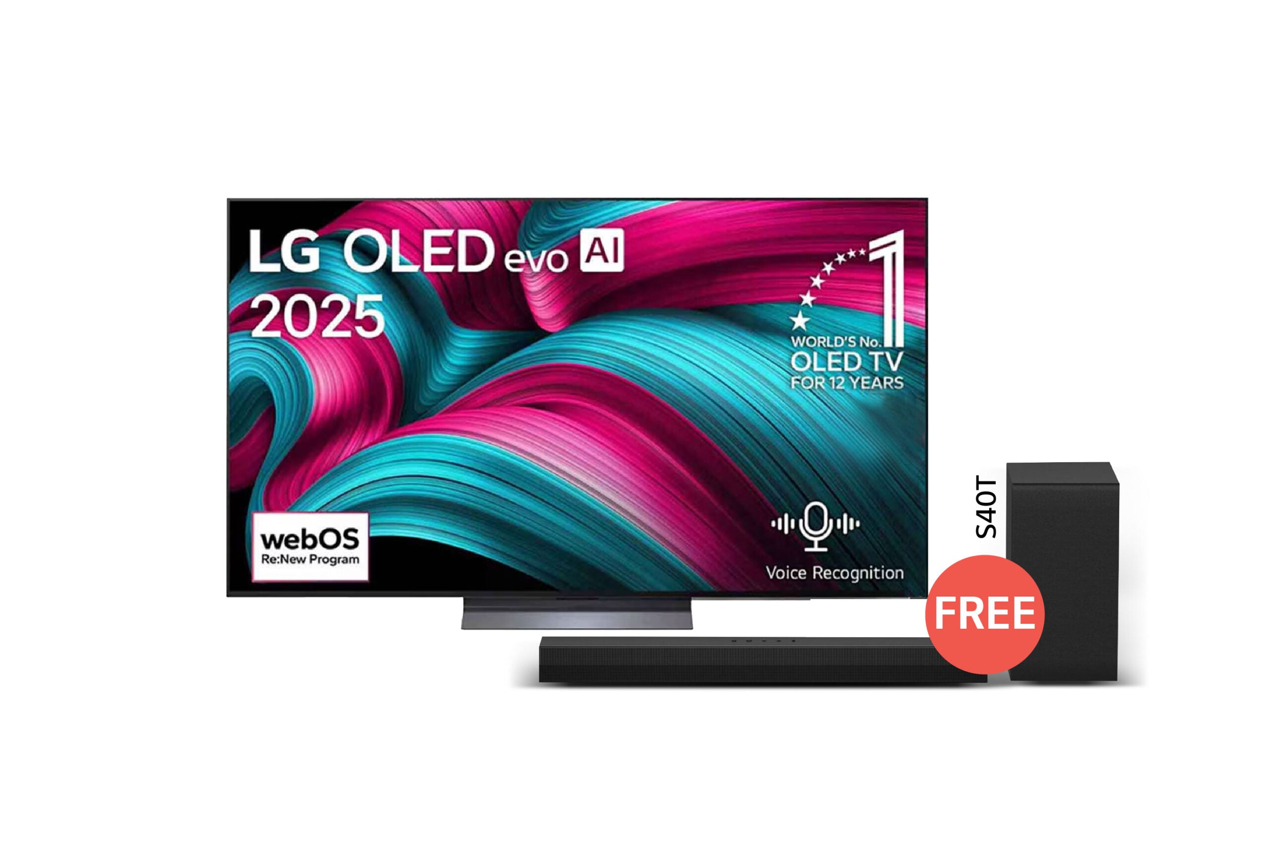 LG OLED evo AI C5 4K Smart TV 55" 144Hz (2025)