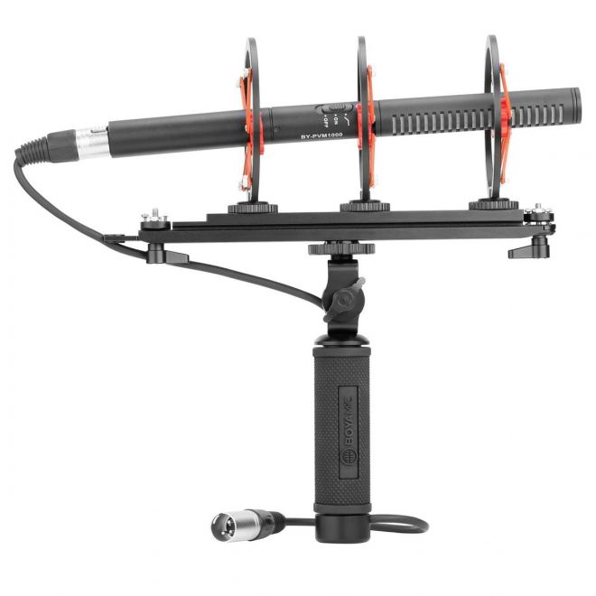BOYA BY-WS1000 Windshield & Shock Mount System for Shotgun Mics