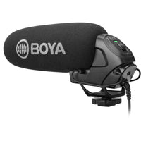 BOYA On-Camera Shotgun Microphone - Black