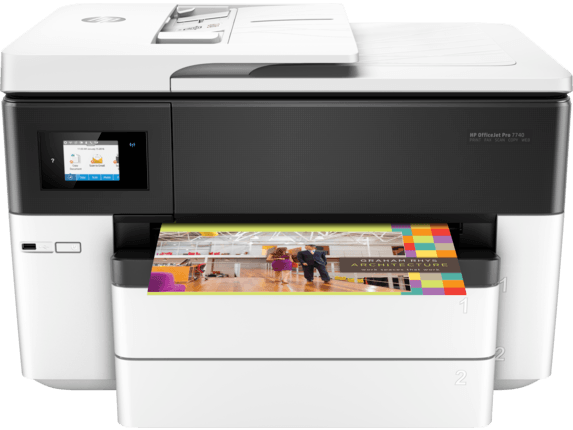 HP OfficeJet Pro 7740 Wide Format All-in-One Printer