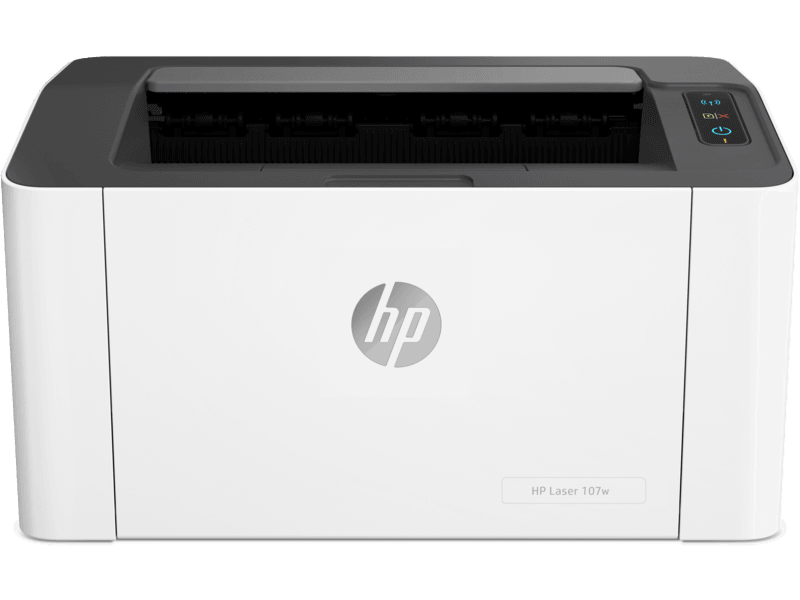 HP Laser Jet 107w A4 Mono LaserJet Printer Wireless - White