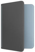 UNIQ Belmont Passport Holder Tracker With Rfid- Blocking - Charcoal (Charcoal/Washed Blue)