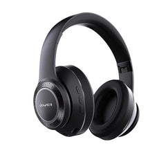 سماعة رأس AWEI Bluetooth 5.3 HiFi Stereo Bass 4 RGB Light Gaming - أسود