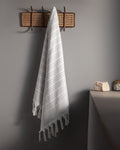 Madame Coco Pile Hammam Bath Towel – Natural Cotton Fast-Drying Hammam Towel with Elegant Pattern