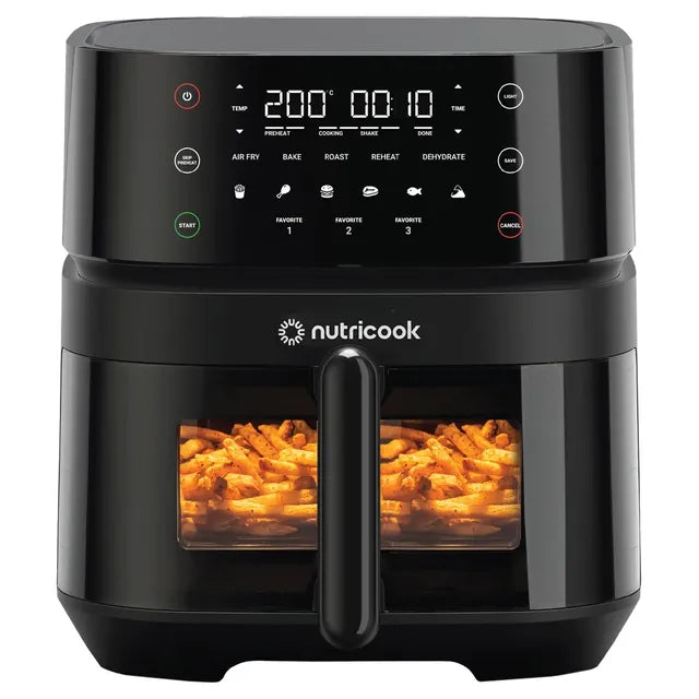 Nutricook Airfryer Vision 5.7L - Black