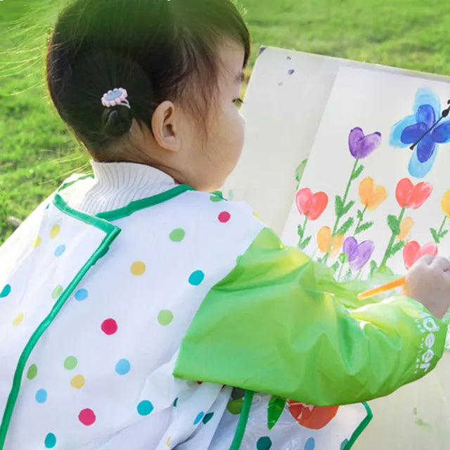 Mideer Finger paint Waterproof Coat Very Hungry Caterpillar