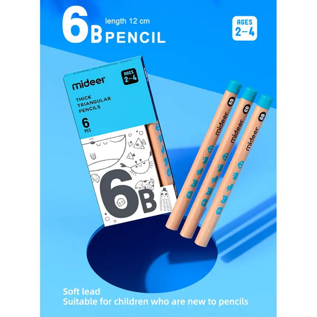 Mideer Thick Triangular Pencils