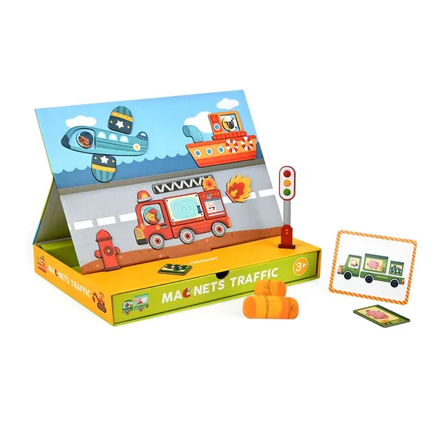 Mideer Magnetic Traffic Game