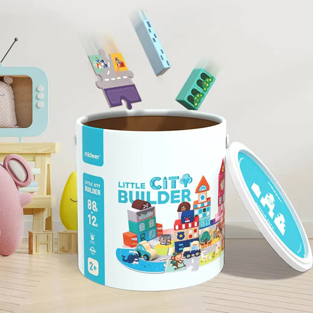 Mideer City Blocks Enhance Creativity - 100PCS