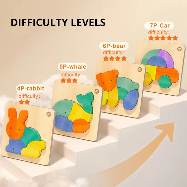 Mideer Wooden Building Blocks – Rabbit