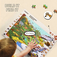 Mideer Discovery Puzzle Big World Small World-North American