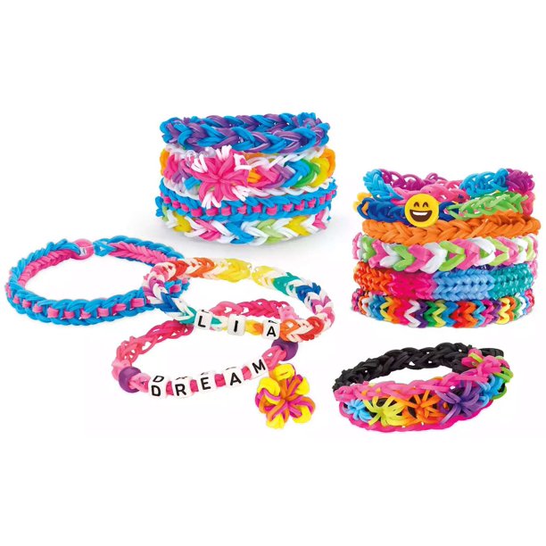 Shimmer 'n Sparkle Rubber Band Bracelet Kit for Kids