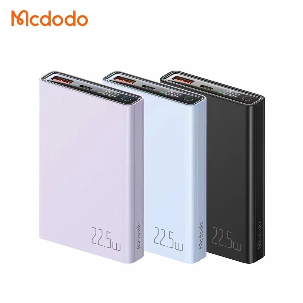 Mcdodo 10000mAh 22.5W USB Type C Power Bank Fast charging