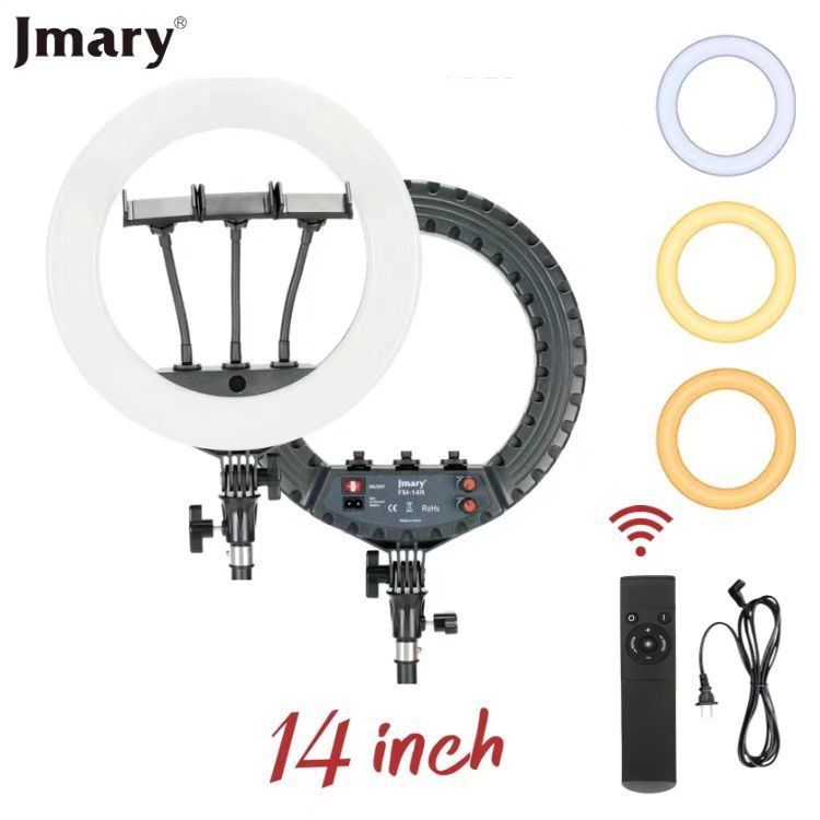 Jmary 14 Inch Selfie Ring Light - Black