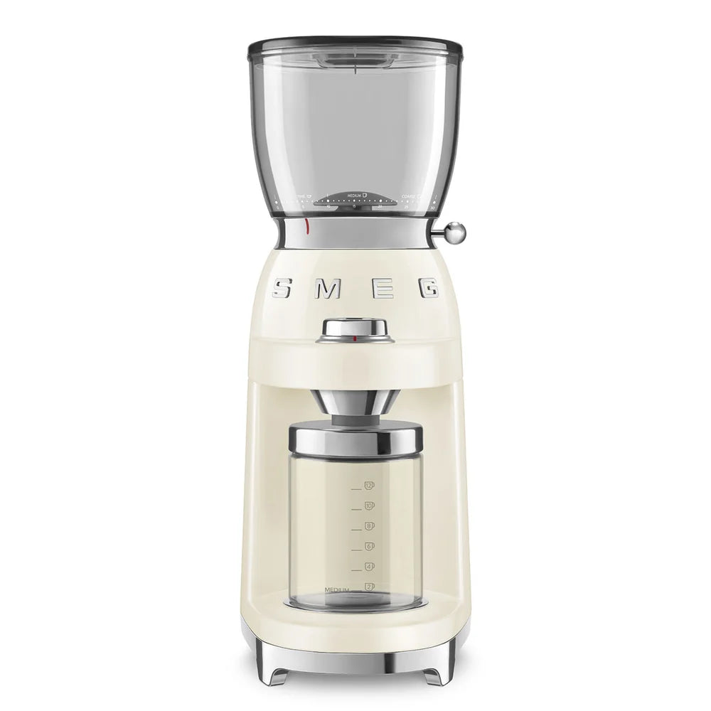 Smeg Coffee Grinder 50's Style – Cream | CGF01CR