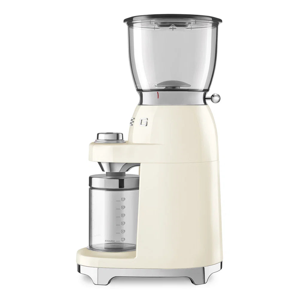 Smeg Coffee Grinder 50's Style – Cream | CGF01CR