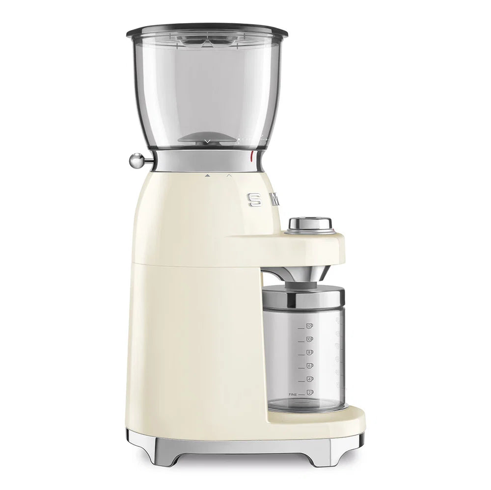 Smeg Coffee Grinder 50's Style – Cream | CGF01CR