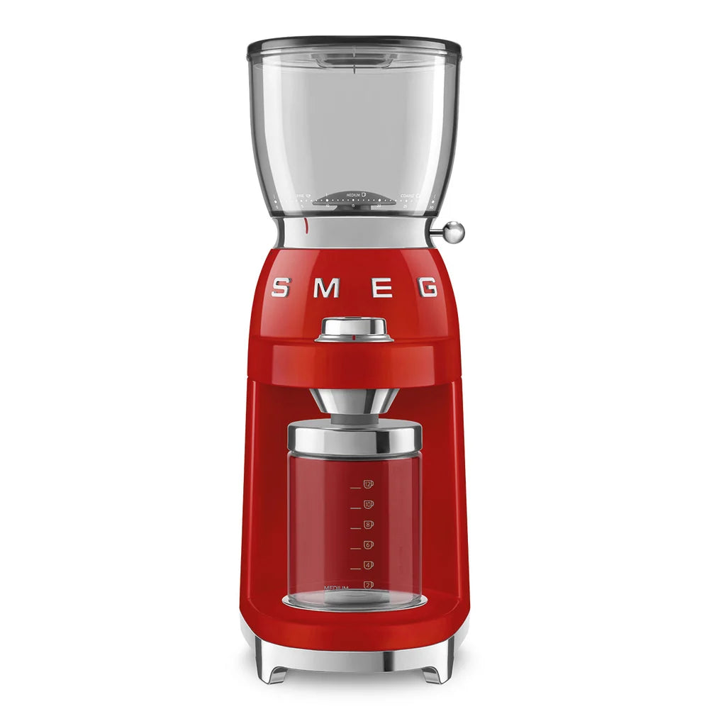 Smeg CGF01 Coffee Grinder – Red