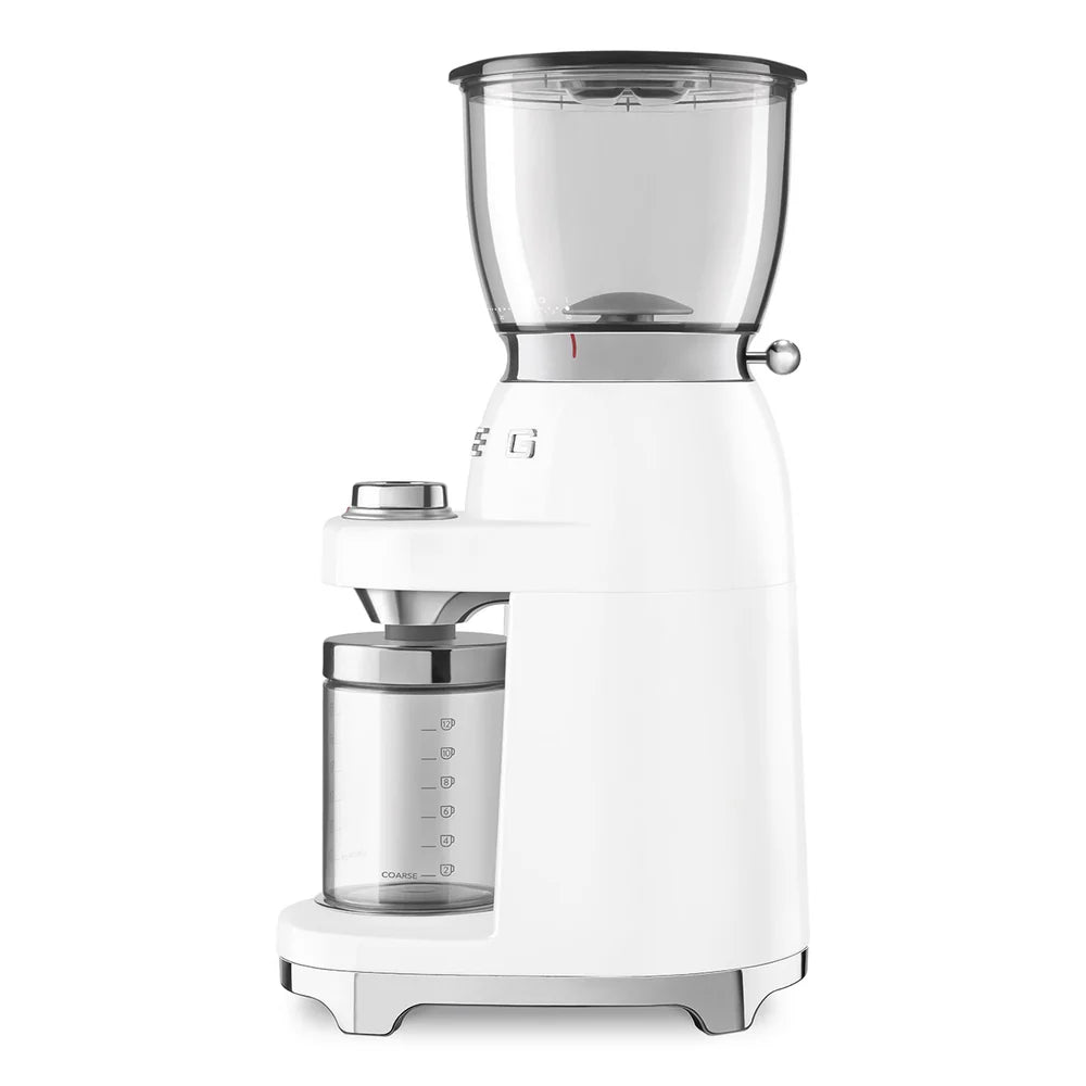 Smeg Coffee Grinder 50's Style – White | CGF01WH