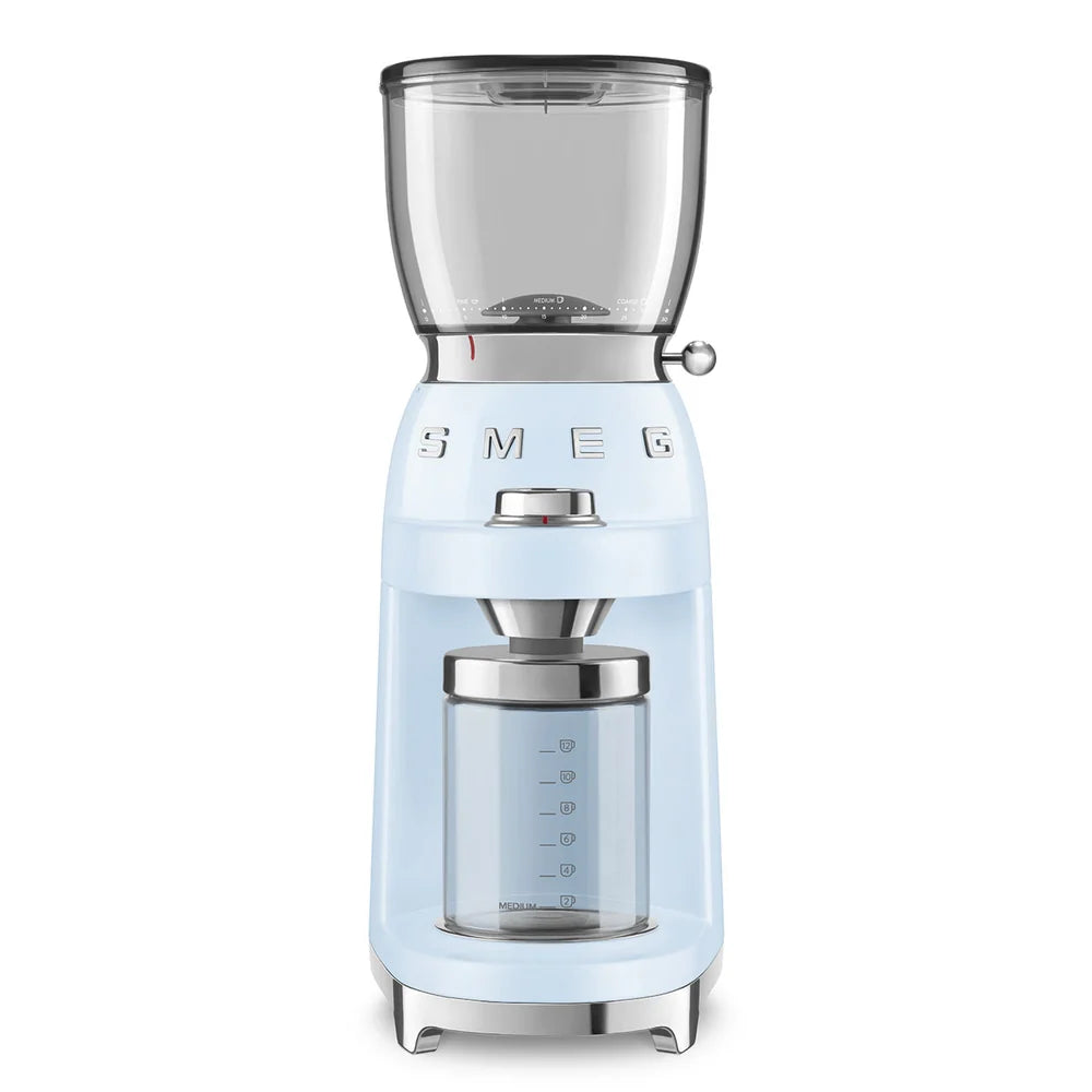 Smeg CGF01 Coffee Grinder – Pastel Blue