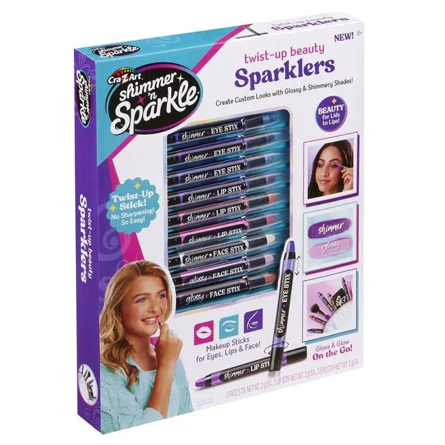 Shimmer N Sparkle – مجموعة مكياج Twist Up للأطفال