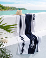 Madame Coco Voilier Beach Towel