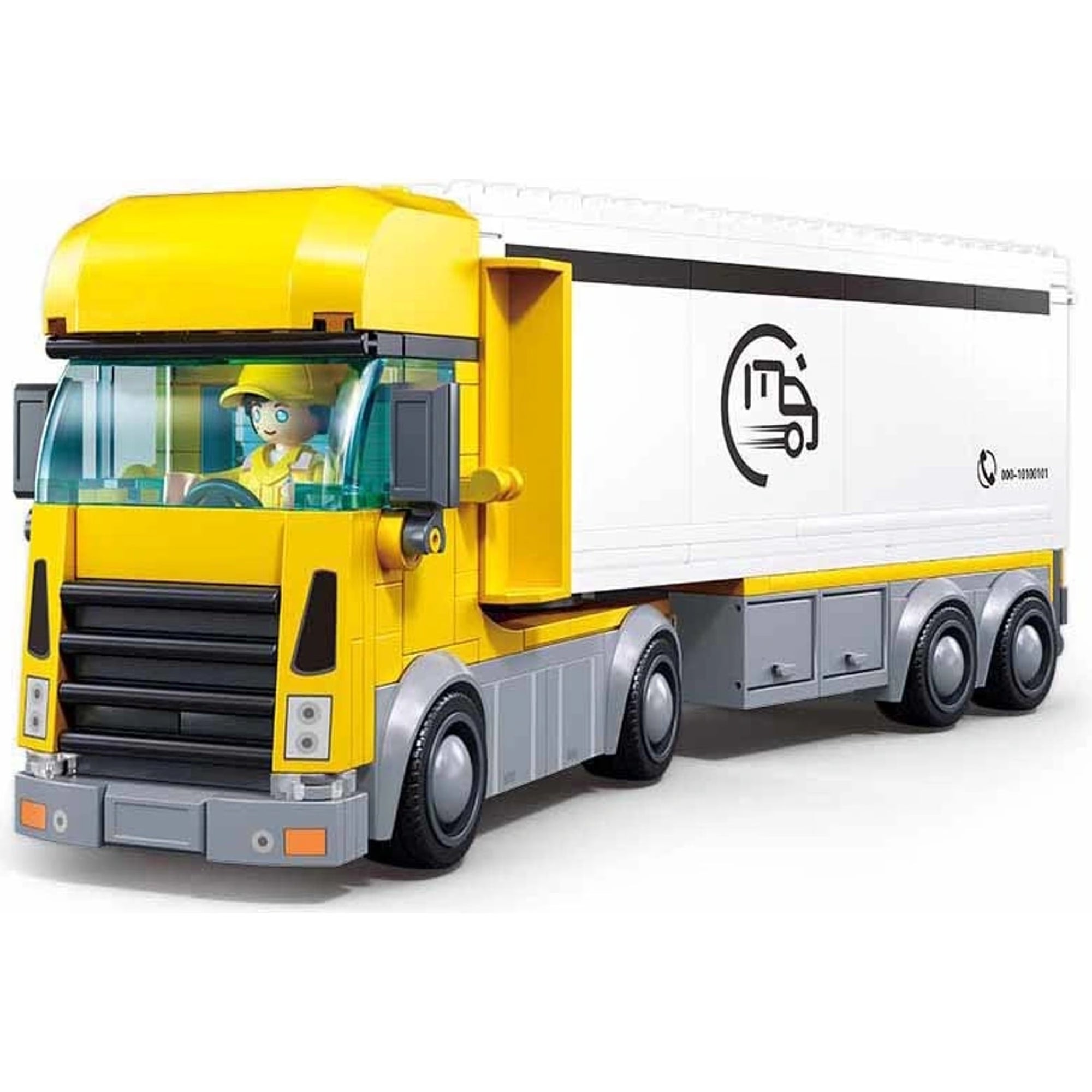 Sluban B1289 Truck Building Blocks Set