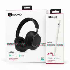 DOMO Bundle - ROCCO Stylus Pen + POMPEII ANC Noise-Cancelling Headphones
