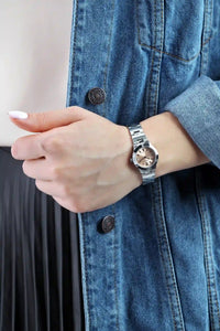 Casio LTP-1241D-4A3 Analog Womens Watch Date LTP-1241 Stainless Steel
