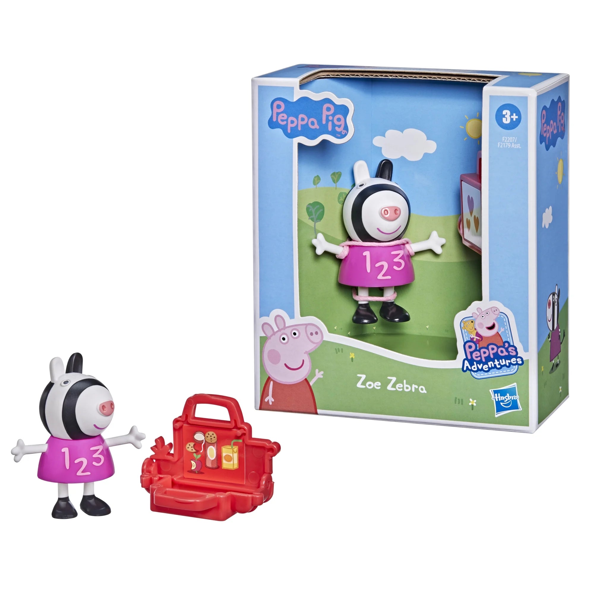 Hasbro Pep Peppas Fun Friends Figures Peppa Pig Zoe Zebra