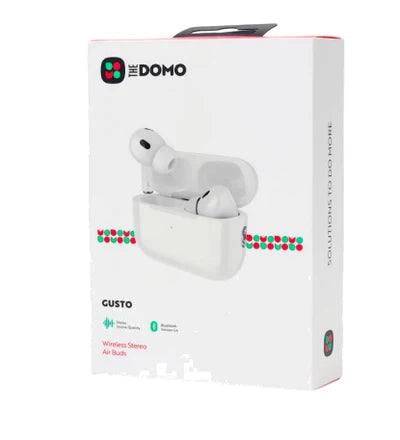 DOMO Bundle - GUSTO Wireless Air Buds + BRUNO GAN 20W Charger