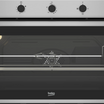 Beko 90 cm Built-in Gas Oven 96L Cooling Fan Full Safety Steel