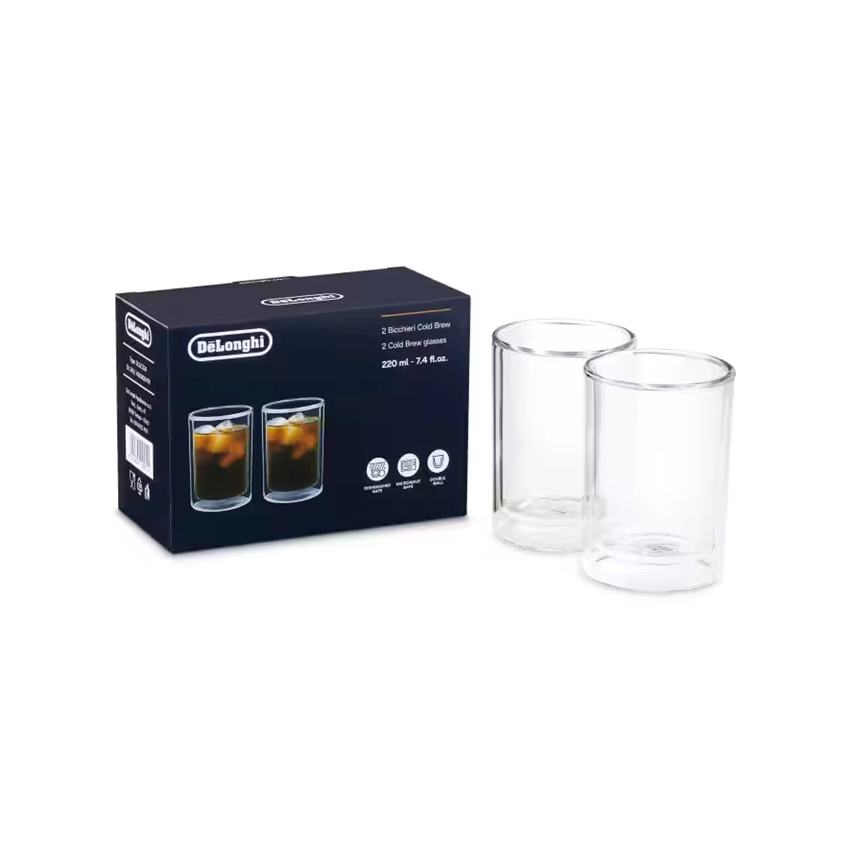Delonghi Cold brew glasses set of 2
