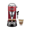 Delonghi Espresso Machine Dedica Style  with 15-bar pressure and 1.1L capacity 1300 W Red