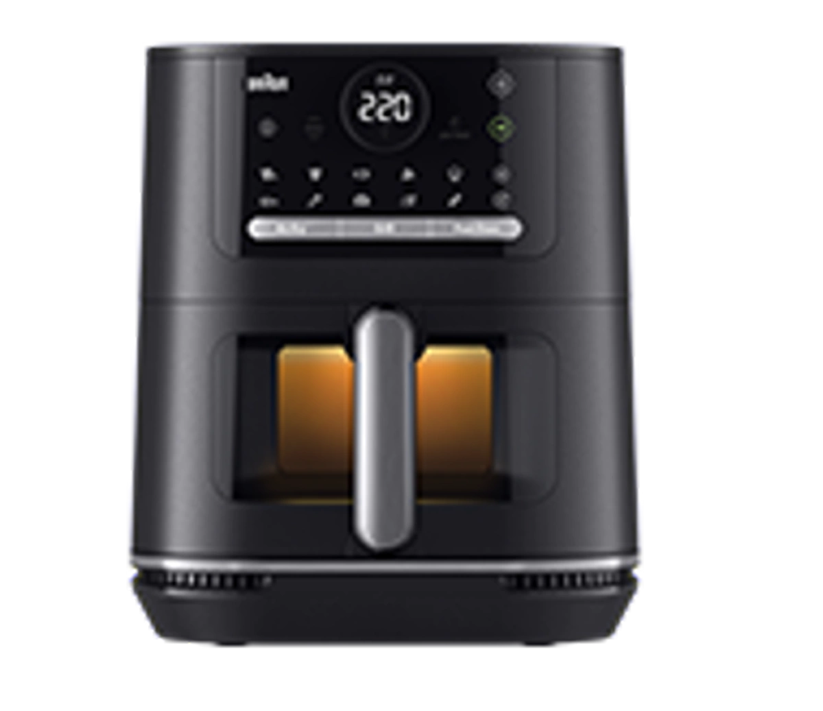 Braun 3-in-1 Air Fryer with Frying, Baking and Grilling Functions, 6 L Capacity, 2000 W, 20 Programs, Black