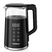 Sona Kettle 1.7 L Inner glass body is wrapped with a plastic housing 2200 W Digital display with touch control