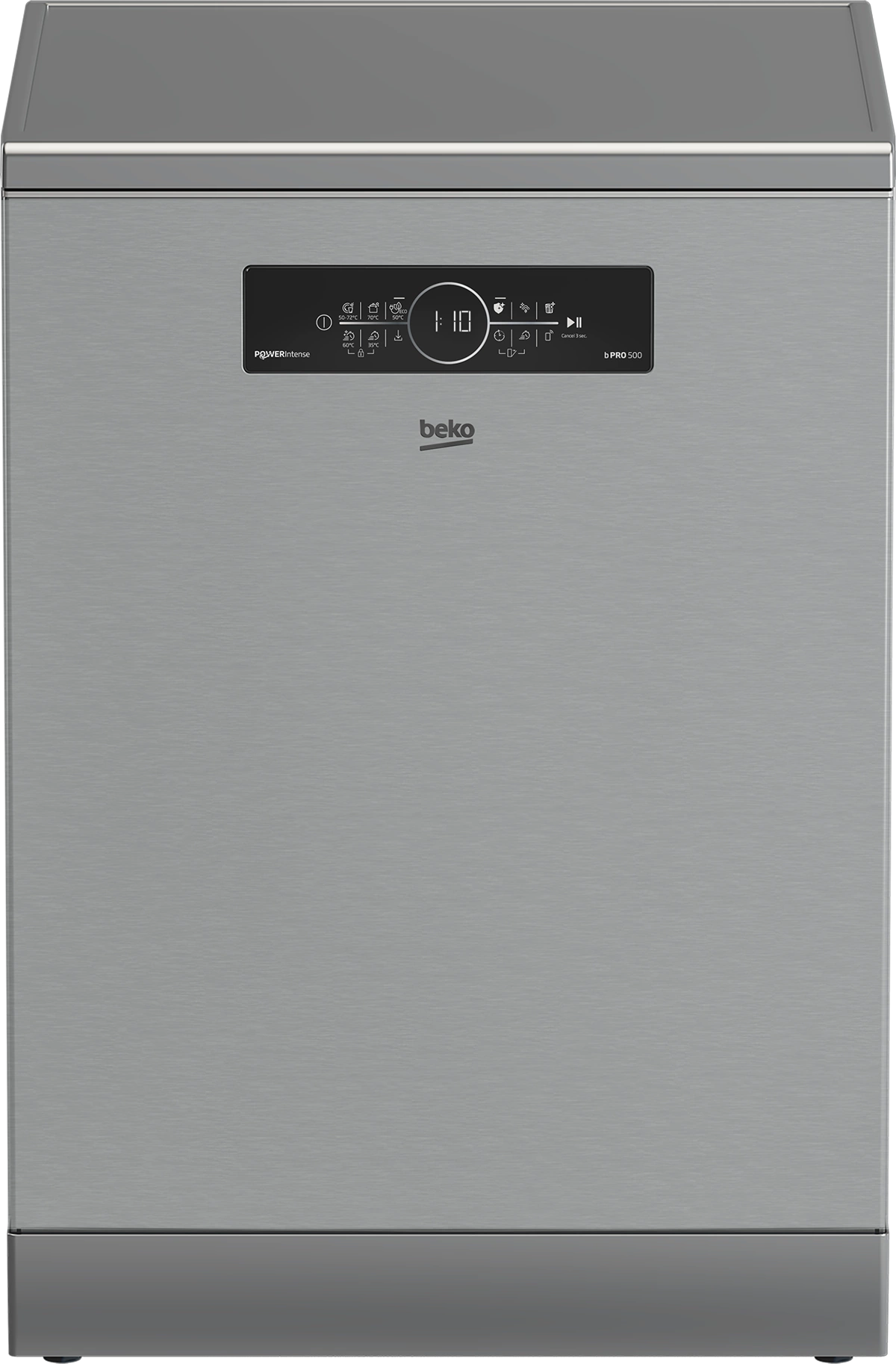Beko BDFN26560XP Dishwasher 14 Programs 8 Spray 15 Sets WiFi 3 Racks Silver Inverter A+++ (-30%)