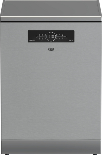 Beko BDFN26560XP Dishwasher 14 Programs 8 Spray 15 Sets WiFi 3 Racks Silver Inverter A+++ (-30%)