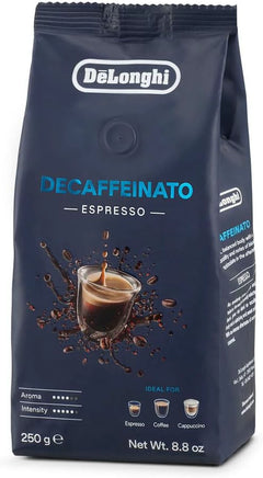 DeLonghi DLSC603 Decaffeinato Espresso Coffee Beans 250g