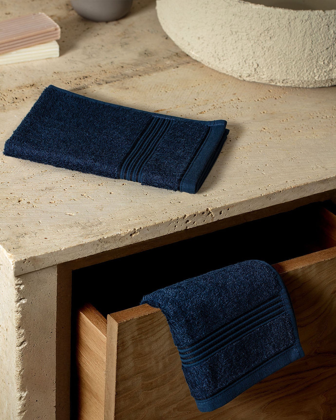Clarette 2 Pack Hand Towel - Madame Coco JO