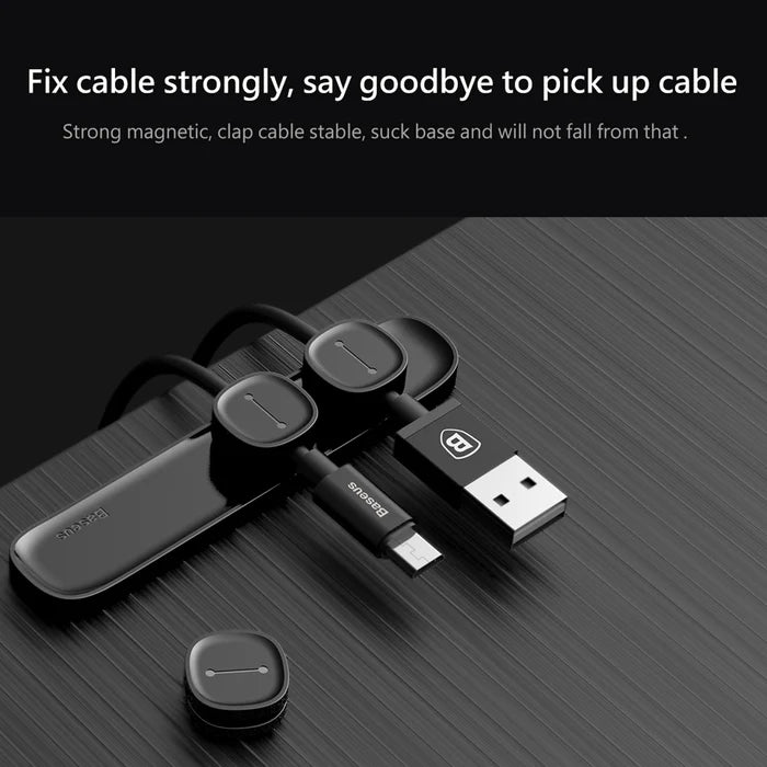 Baseus Peas Magnetic Cable Organizer Cable Management Solution